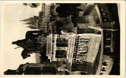 1942 Budapest I. Szent István király szobra (Rb)