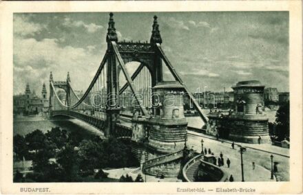 1917 Budapest, Erzsébet híd (EK)