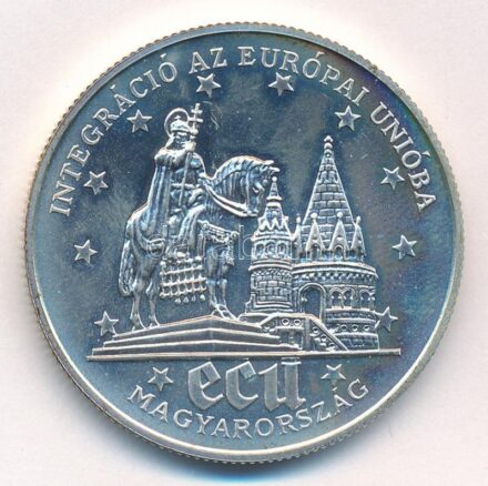 1994. 500Ft Ag 'Integráció az EU-ba / Halászbástya' T:BU Adamo EM130