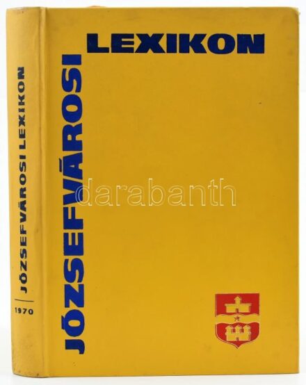 Józsefvárosi lexikon. Szerk.: Nagy Richárd. Bp., 1970, MSZMP VIII. kerületi Bizottsága - Fővárosi Tanács VIII. kerületi Tanácsa. Fekete-fehér fényképekkel, a kötéstábla belső oldalán térképpel. Kiadói nylon-kötés