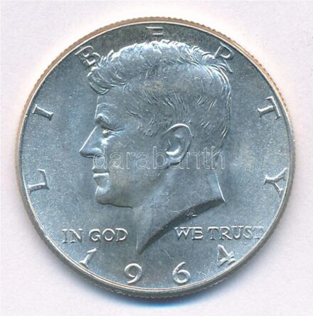 Amerikai Egyesült Államok 1964. 1/2$ Ag 'Kennedy' T:1- USA 1964. 1/2 Dollar Ag 'Kennedy' C:AU Krause KM#202