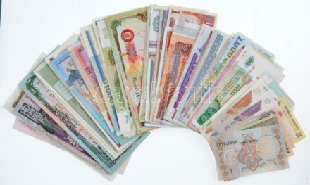142db-os vegyes, külföldi bankjegytétel T:I-III