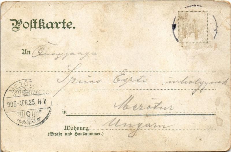 1905 Berlin, Waisenbrücke m. Neu-Köln a. W. / bridge (worn corners) - Image 2