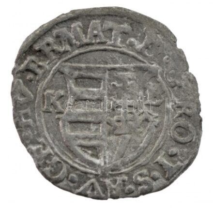 1616K-B Denár Ag 'II. Mátyás' (0,39g) T:2- Hungary 1616K-B Denar Ag 'Matthias II' (0,39g) C:VF Huszár: 1141., Unger II.: 870.