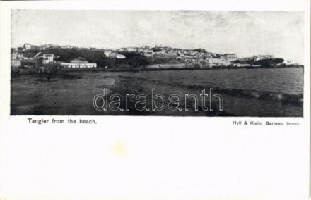 Tangier from the beach