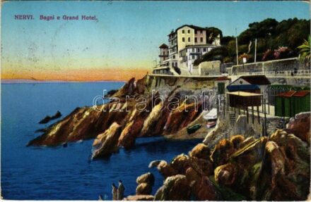 1926 Nervi, Bagni e Grand Hotel / beach, hotel (EK)