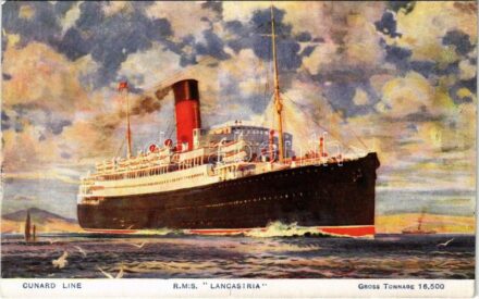 RMS Lancastria, Cunard Line ocean liner