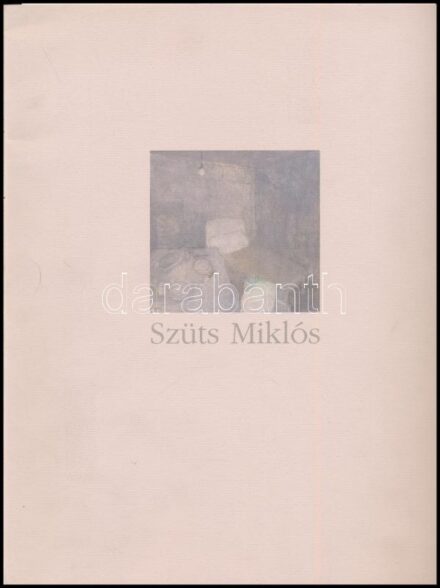 1998 Szüts Miklós. A művész, Szüts Miklós (1945-) festőművész által aláírt példány. Bp., 1998., Vigadó Galéria. A művész munkáinak reprodukcióival. Kiadói papírkötés.