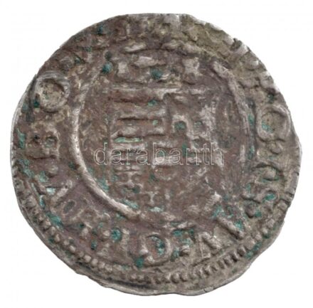 1578K-B Denár Ag 'Miksa' (0,51g) T:2 patina Hungary 1578K-B Denar Ag 'Maximilian' (0,51g) C:XF patina Huszár: 993.,Unger II.: 767.a