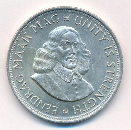 Dél-Afrika 1963. 50c Ag 'Jan van Riebeeck' T:1- South Africa 1963. 50 Cents Ag 'Jan van Riebeeck' C:AU Krause KM#62