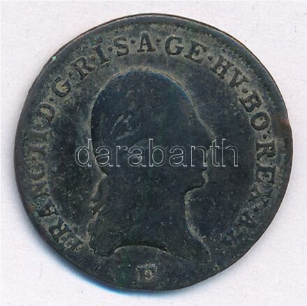 1800E 1Kr Cu 'I. Ferenc' T:2-,3 ph.