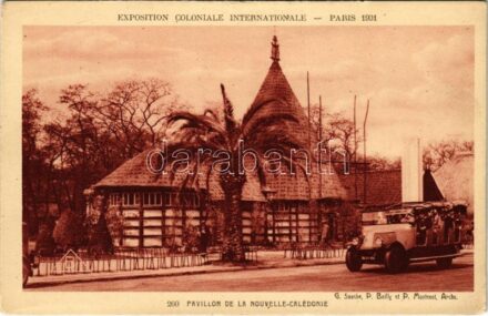 Paris, Exposition Coloniale Internationale Paris 1931. Pavillon de la Nouvelle-Calédonie / pavilion of New Caledonia at the International Colonial Exhibition in Paris (EK)