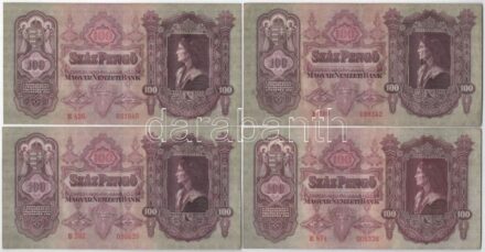 1930. 100P (8db) T:II-III Adamo P17