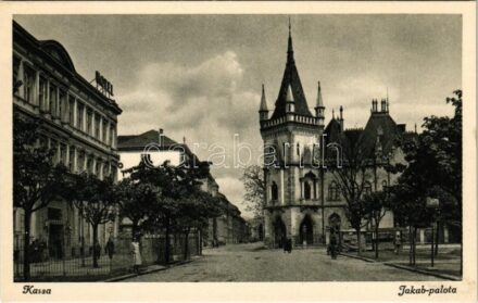 Kassa, Kosice; Jakab palota, Európa szálloda / palace, hotel