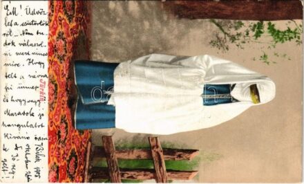 1905 Bilek, Türkin / Turkish woman + 'K.U.K. MILIT. POST. NEU-BILEK' (EK)