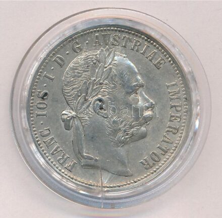 Ausztria 1888. 1Fl Ag 'Ferenc József' T:2 Austria 1888. 1 Florin Ag 'Franz Joseph' C:XF Krause KM#2222