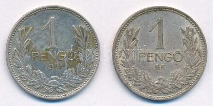 1938. 1P Ag + 1939. 1P Ag T:1-,2 fo. Adamo P6