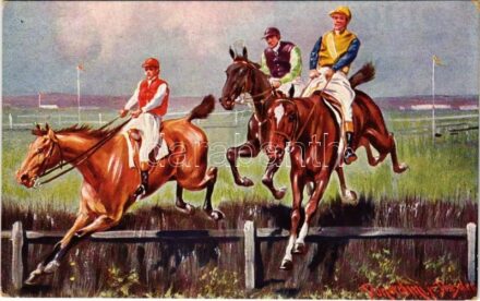 Horse racing, jockeys. Serie 237. s: Donadini jr. (EK)