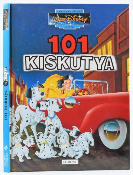 Walt Disney - 101 kiskutya. Ford.: Székely Tamás. Bp., 1997, Egmont. Egészoldalas, színes képekkel illusztrálva. Kiadói kartonált papírkötés.