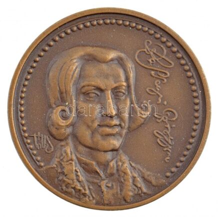 Tóth Sándor (1933-2019) DN 'Bessenyei György Tanárképző Főiskola Nyíregyháza' bronz emlékérem (42,5mm) T:1