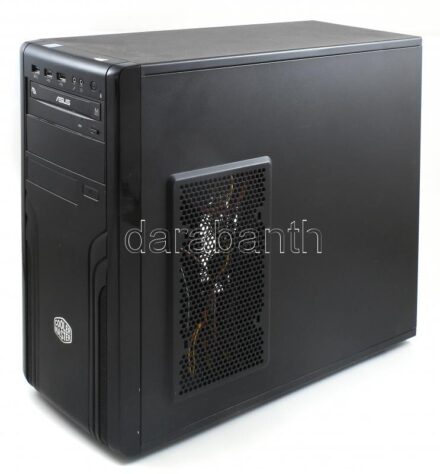 Használt számítógép. ASUS P8H61-M LX3 Plus R3.0 alaplap, Intel Core i3-2120 3.3GHz CPU, Kingmax 2x2GB 1333MHz DDR3 memória (4GB), Chieftec 420W táp, DVD író / olvasó, SSD vagy merevlemez nélkül!