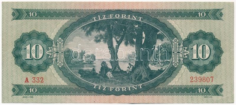 1949. 10Ft 'A332 239807' T:III egy kis folt Adamo F3 - Image 2
