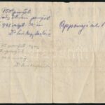 1942 Kolozsvár, Tury Sándor kályhásmester fejléces számlája, 5f okmánybélyeggel - Image 2