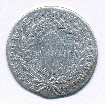Ausztria 1755HA 10kr Ag 'Lotharingiai Ferenc' T:3 Austria 1755HA 10 Kreuzer Ag 'Franz I' C:F Krause KM#2023