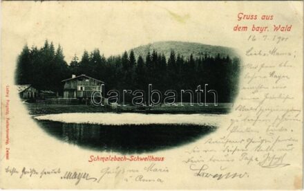 1901 Bayerisch Eisenstein, Schmalzbach Schwellhaus (EK)