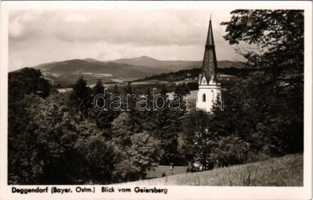 1943 Deggendorf, Blick vom Geiersberg