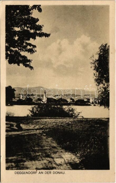 1924 Deggendorf, general view (small tear)