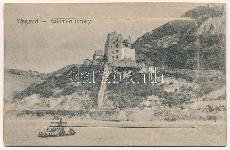 Visegrád, Salamon torony. Leporello (Rb)