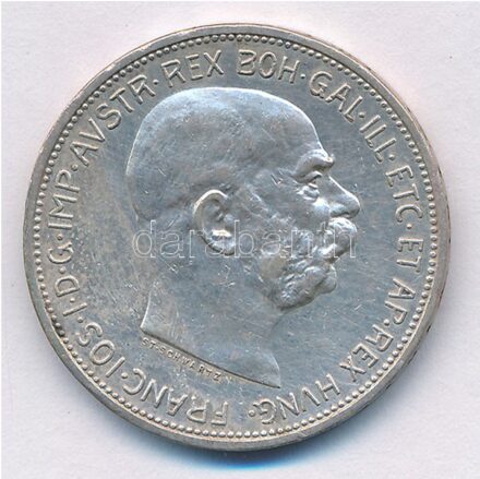 Ausztria 1913. 2K Ag 'Ferenc József' T:2 Austria 1913. 2 Corona Ag 'Franz Joseph' C:XF Krause KM#2821