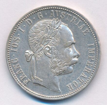 Ausztria 1882. 1Fl Ag 'Ferenc József' T:1-,2 patina Austria 1882. 1 Florin Ag 'Franz Joseph' C:AU,XF patina Krause KM#2222