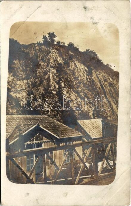 1911 Székelyudvarhely, Odorheiu Secuiesc; sósfürdő / spa, salt bath. photo (EB)