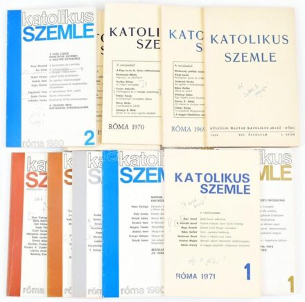 1964-1990 Katolikus Szemle folyóirat 13 db száma