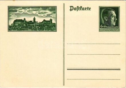 Reichsparteitag 1938 / NSDAP German Nazi Party propaganda, Nuremberg Rally. 6+19 Ga. Adolf Hitler