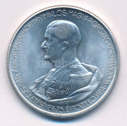 1943. 5P Al 'Horthy 75. születésnapjára' T:1 Adamo P8.3