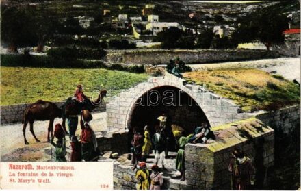 Nazareth, Natzrat; Marienbrunnen / La fontaine de la vierge / St. Mary's Well