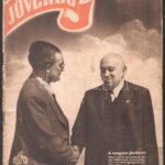 1945 Jövendő I. évf. 3., 12.,17 sz. + 1952 Béke és Szabadság képes hetilap. III. évf. 10. sz. Kopottak, közte szakadt, sérült.
