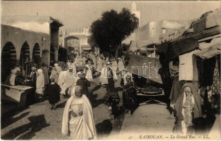 Kairouan, La Grand Rue / streets, shops, market