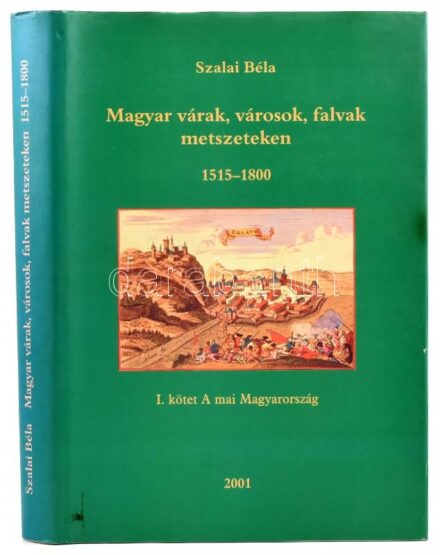 Szalai Béla: Magyar várak, városok, falvak metszeteken 1515-1800. I. köt.: A mai Magyarország. Bp., 2001, szerzői magánkiadás, 154+(2) p.+334 t. (700 metszet képével). Rendkívül gazdag fekete-fehér képanyaggal illusztrált. Kiadói