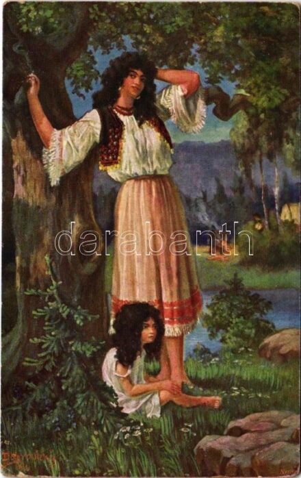 Cigány lányok / Gypsy girls (EK)