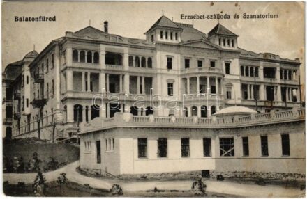 1913 Balatonfüred, Erzsébet szálloda és szanatórium (EK)