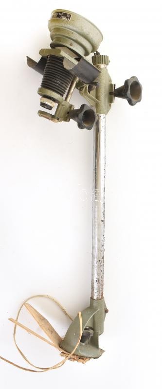 cca 1950-1970 Meopta Opemus 4x4 nagyítógép, Belar f/4,5 55mm objektívvel, nem működő, felújításra szoruló állapotban, m: kb. 80 cm / Meopta Opemus 4x4 Vintage enlarging apparatus with Belar lens, in need of renstoration