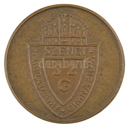 1994. '50 éve érettségiztünk Szencen 1944. IV. 12-19 / Szenci M. Kir. Állami Gimnázium' Br emlékérem (58mm) T:2