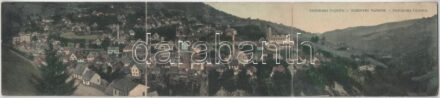 Cajnice. 3-tiled folding panoramacard (r)
