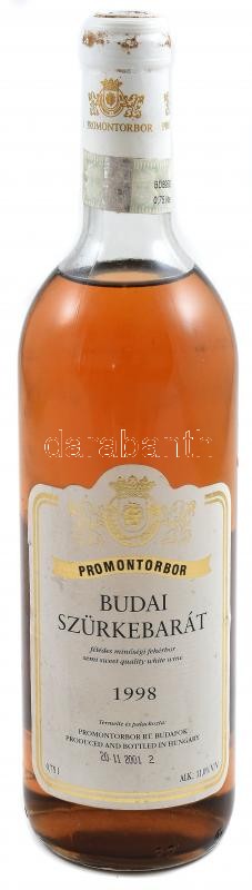 1998 Budai Szürkebarát, 750ml, 11%