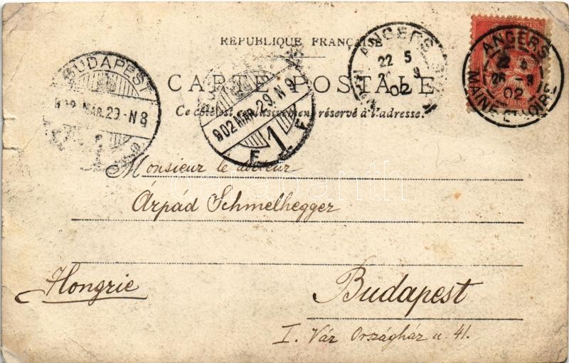 1902 Angers, Orchestre de la Société des Concerts Classiques d'Angers / orchestra. photo (r) - Image 2