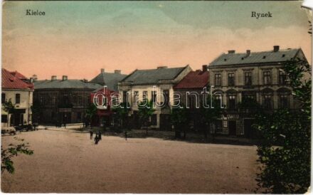 Kielce, Rynek, Apteka / street view, pharmacy, shops (EM)